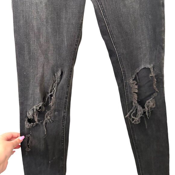 RAG & BONE Slim Fit Skinny Distressed in Rock Sz 26 - Picture 6 of 6